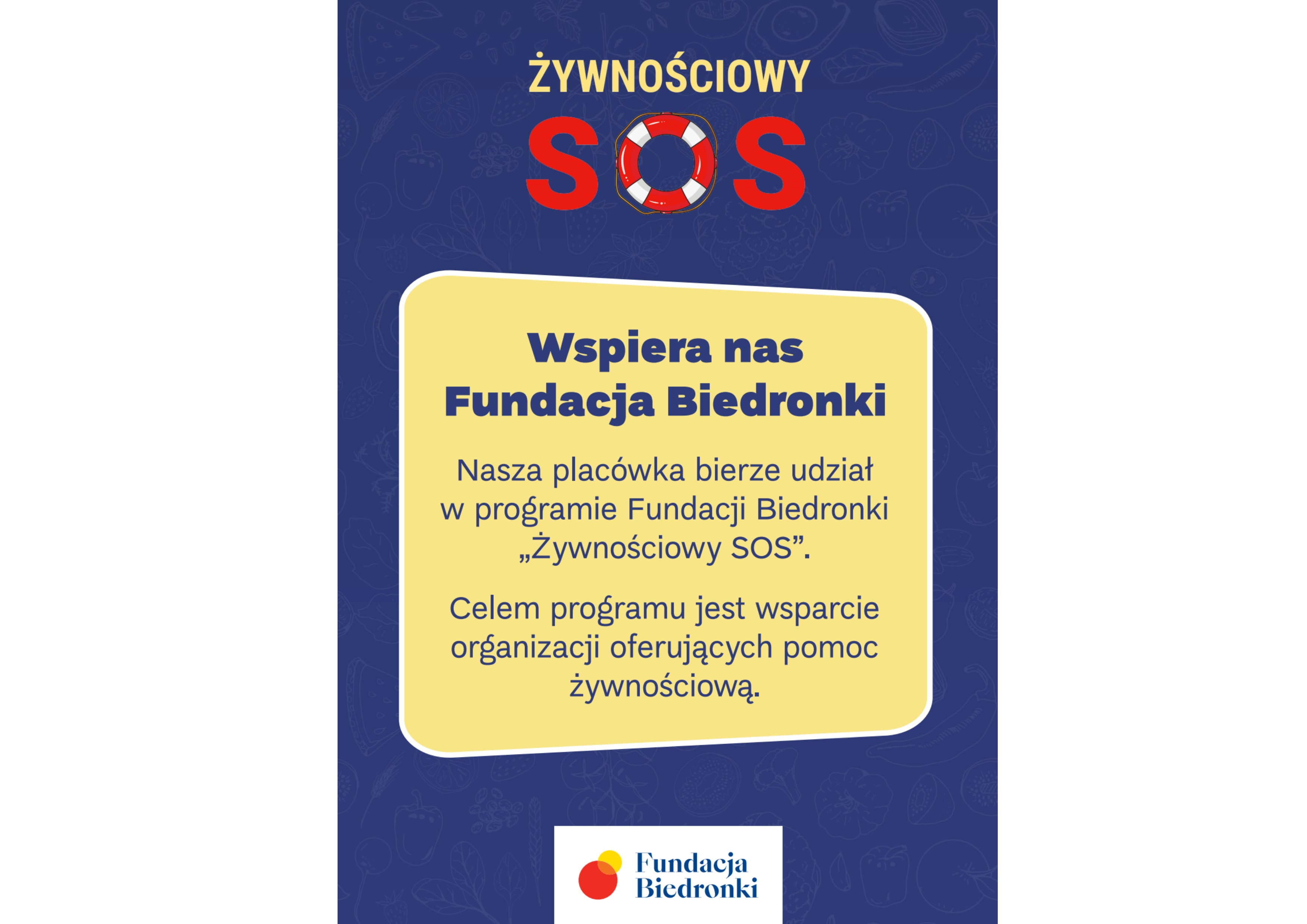 Caritas Diecezji Sandomierskiej zakwalifikowała się do programu Fundacji Biedronki „Żywnościowy SOS”