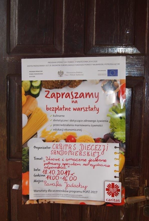 Jesienne Warsztaty Kulinarne realizowane w ramach POPŻ – Podprogram 2017!