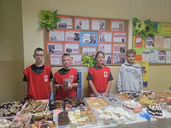 Wolontariat ma moc! - kiermasz ciast i słodkości w Mostkach