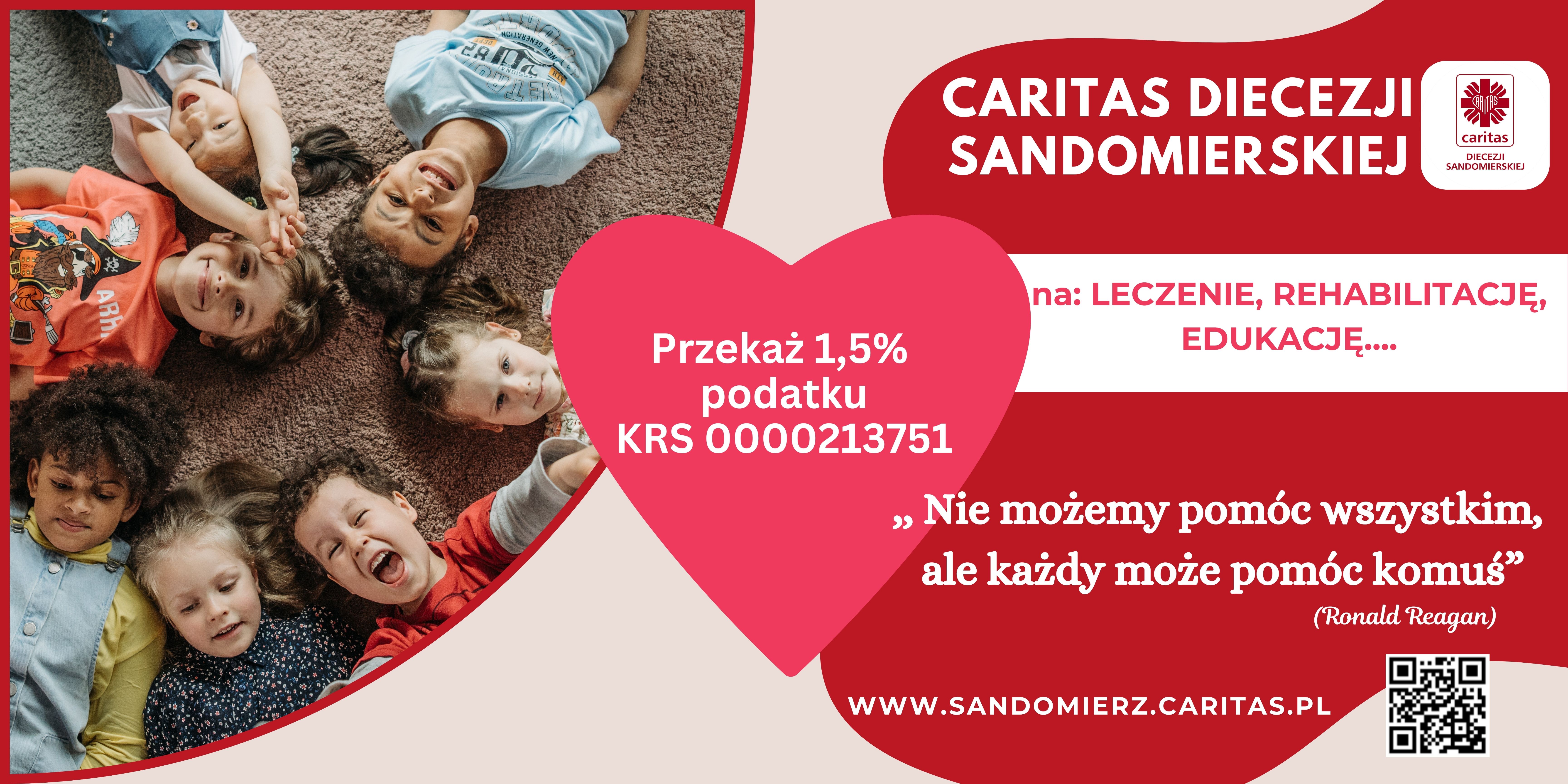 Przekaż 1,5% podatku KRS