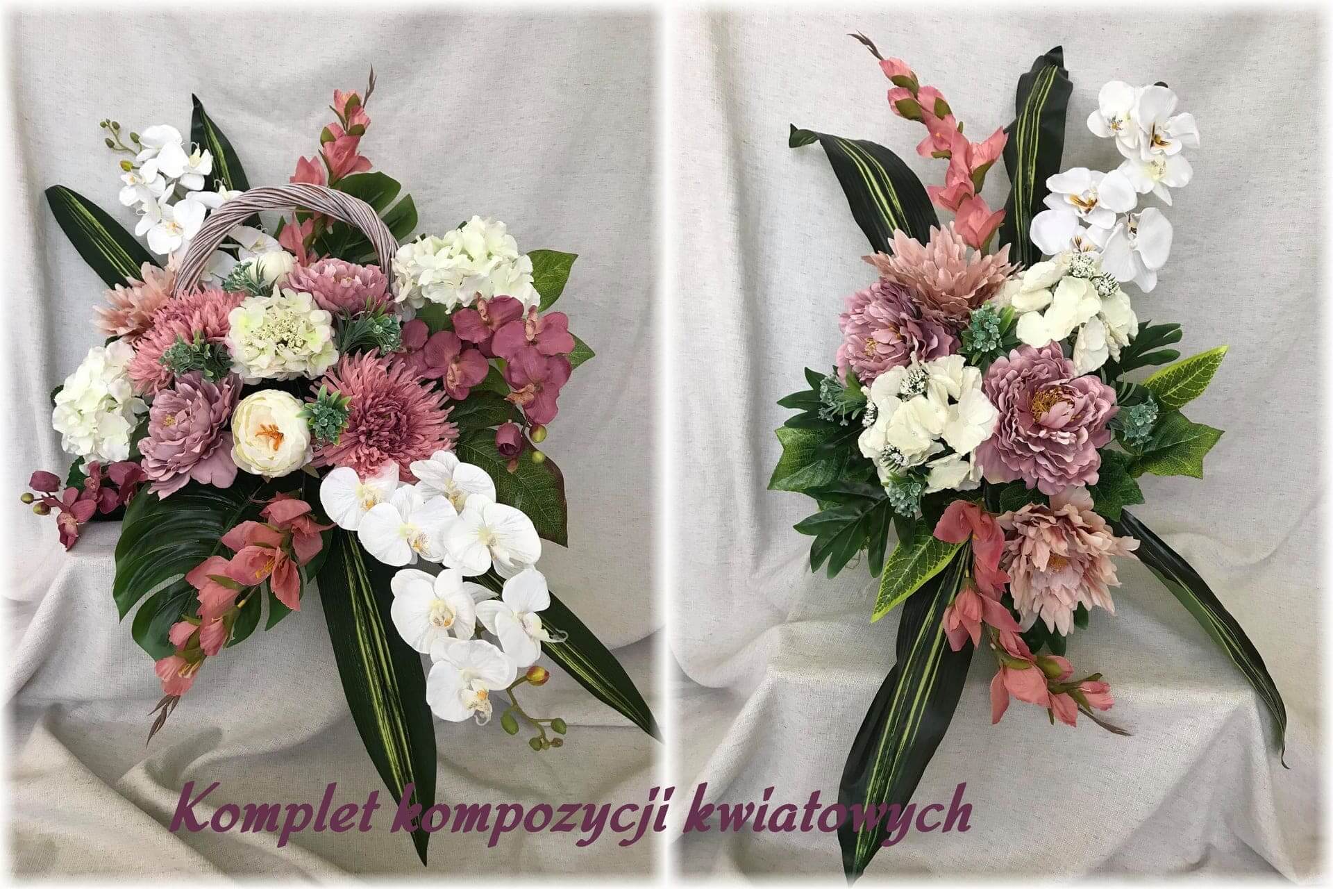 Wiązanki sercem tworzone