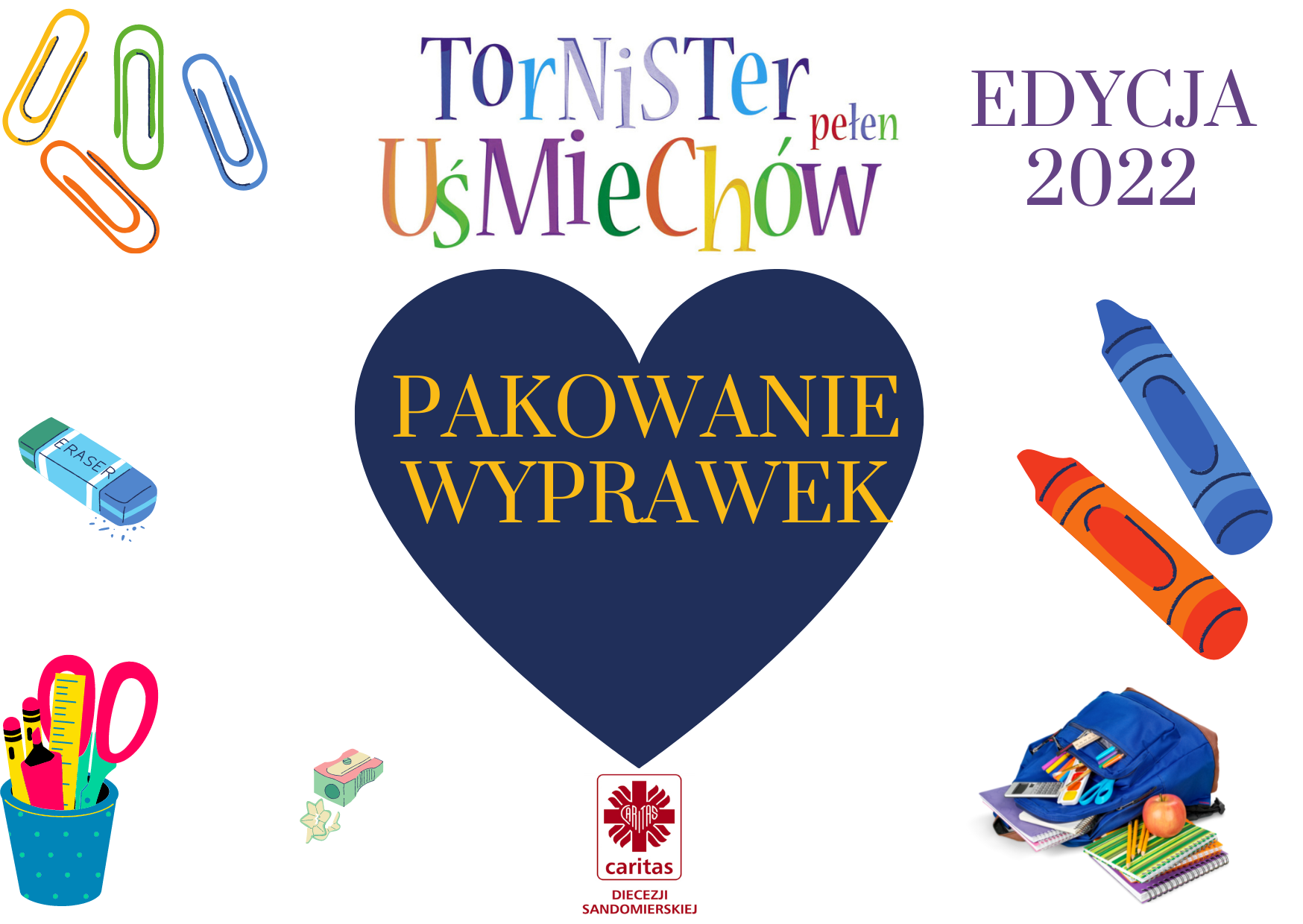Dzień pakowania wyprawek szkolnych w akcji charytatywnej Tornister Pełen Uśmiechów