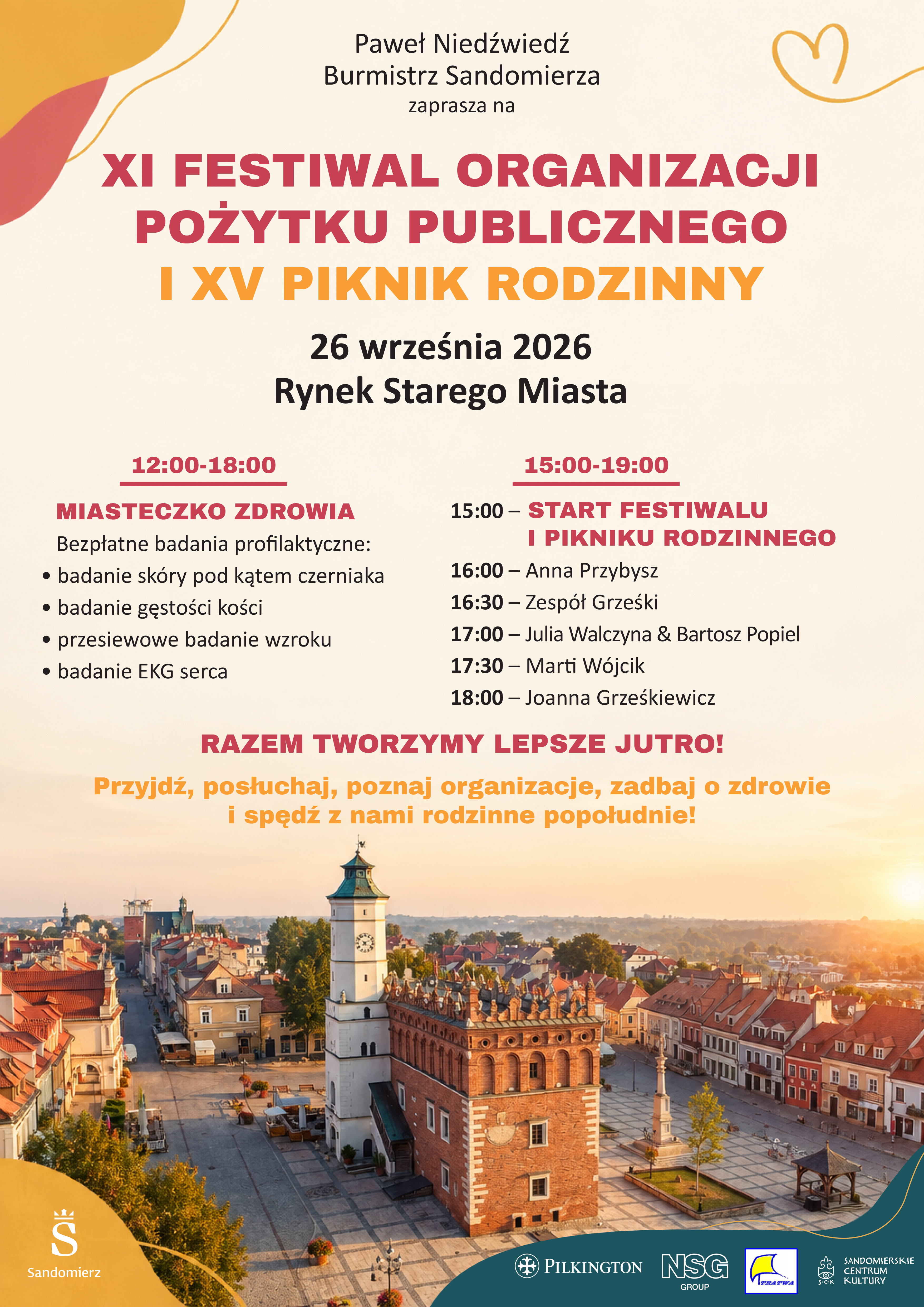 Festiwal Organizacji Pożytku Publicznego - zaproszenie