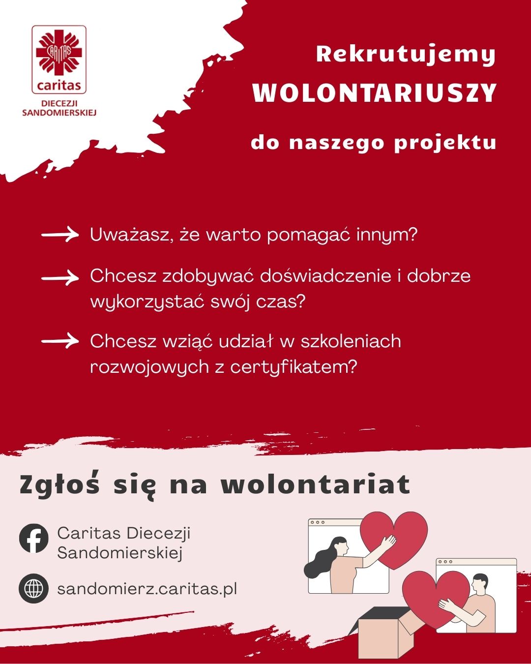 Zgłoszenia na Wolontariat