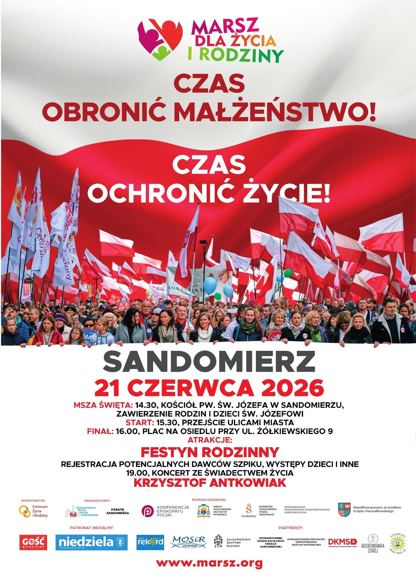 Marsz dla Życia i Rodziny - 21 czerwca