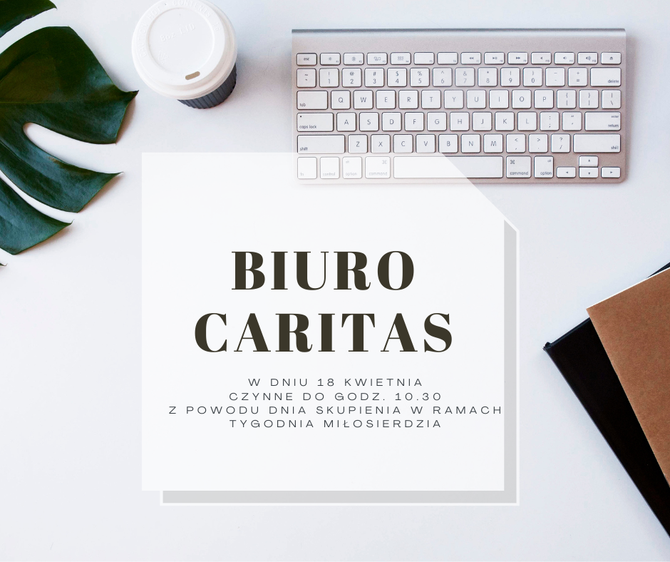 Informacja o godzinach pracy biura