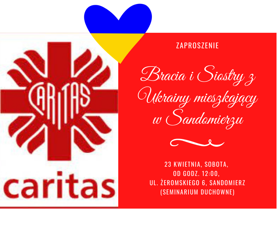 Zaproszenie Braci i Sióstr z Ukrainy mieszkających w Sandomierzu