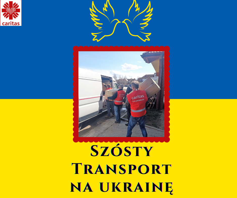 Szósty transport z pomocą humanitarną wyruszył na Ukrainę.