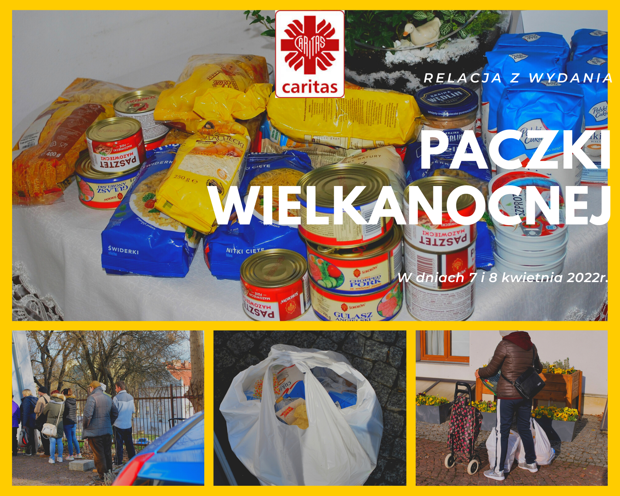 Paczka Wielkanocna w roku 2022- relacja z realizacji wydarzenia.