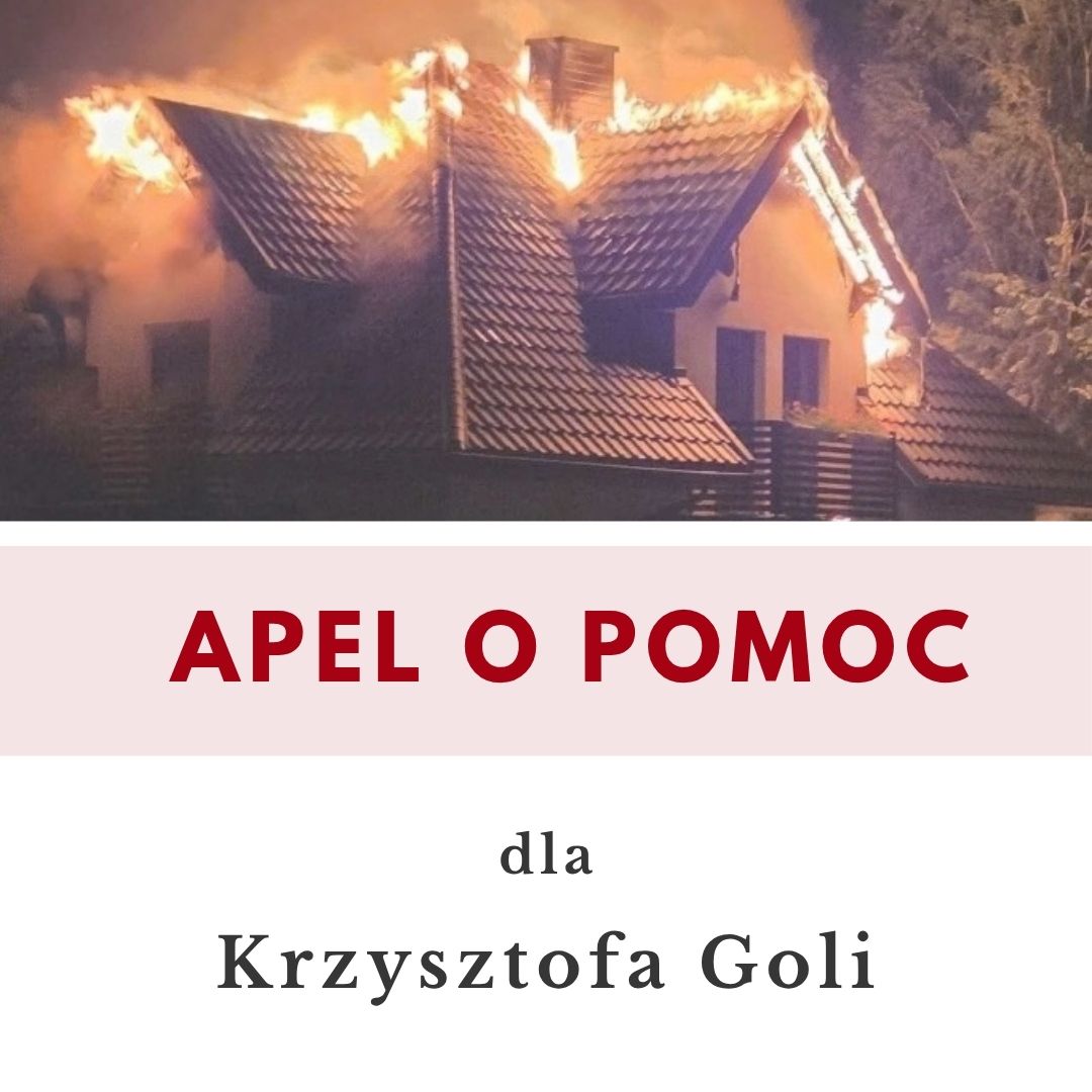 Apel o pomoc dla Krzysztofa Goli